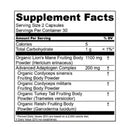 Lion’S Mane + Mushroom Blend with Cordyceps, Turkey Tail, and Reishi - for Cognitive Health and Gut Health | by  - 30 Servings