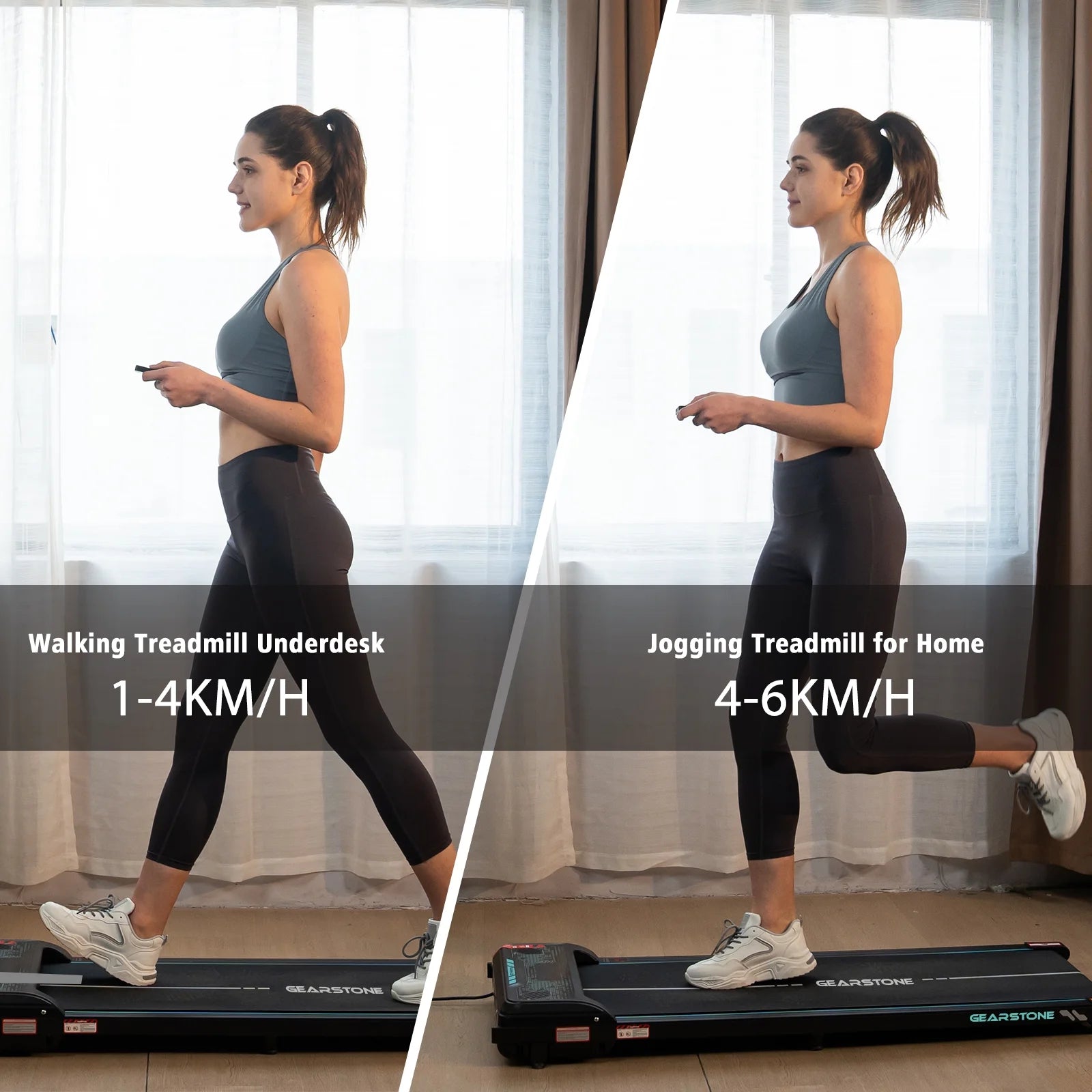 under Desk CS-WP6 Walking Treadmill