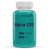 Alpha GPC Choline 300 Mg - 120 Vegetarian Capsules, Supplement for Focus & Productivity