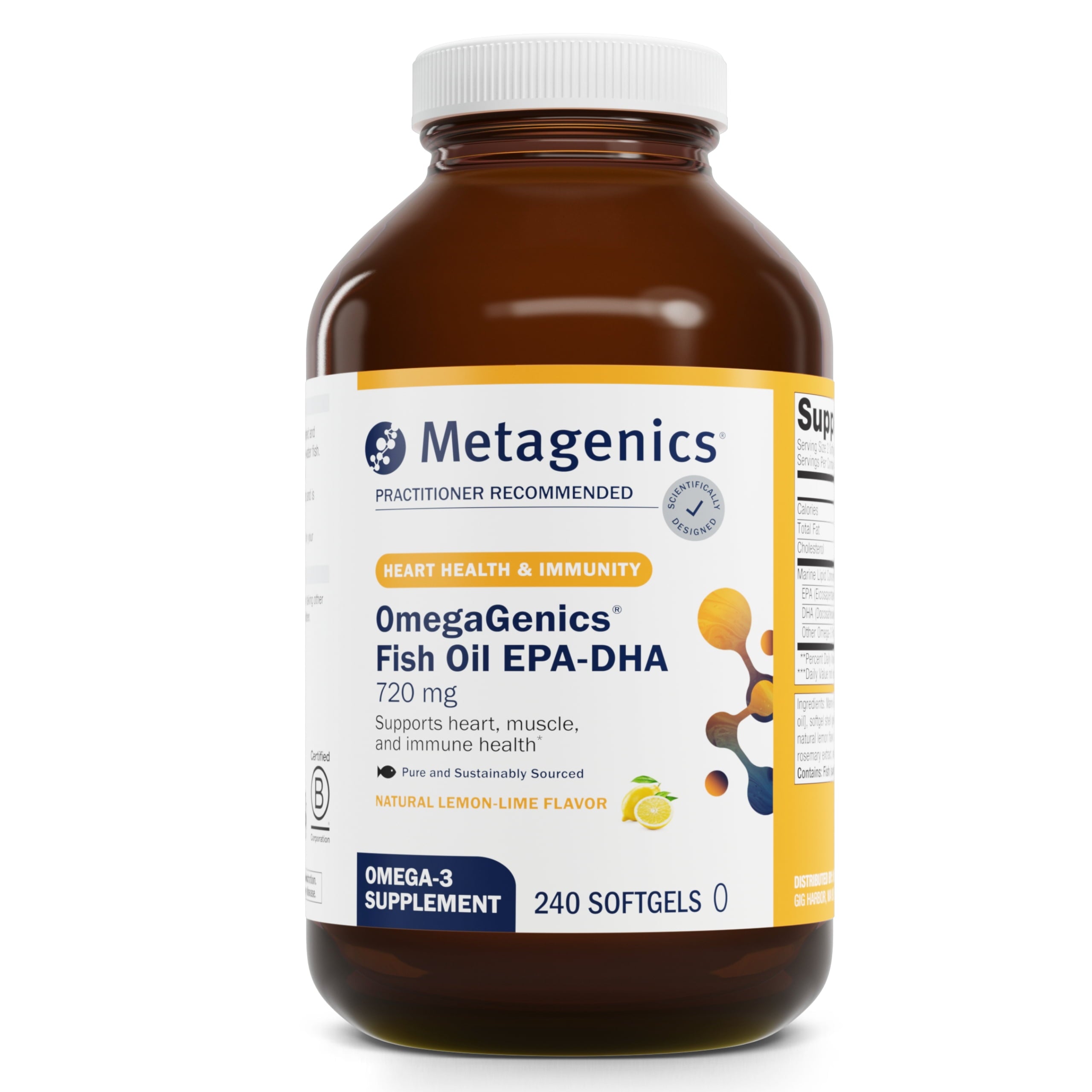 Omegagenics Fish Oil EPA-DHA 720 Mg