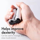Roller - Handheld Fidget Toy for Adults | Help Relieve Stress, Anxiety, Tension | Promotes Focus, Clarity | Compact, Portable Design (Full Size/Aluminum, Grey)