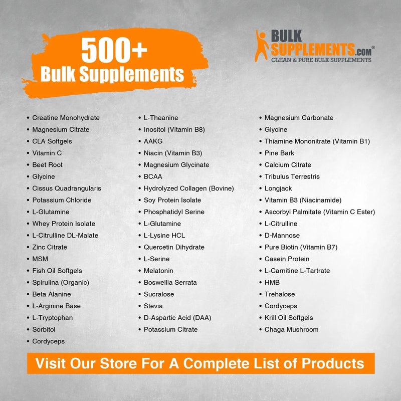 Bulksupplements L-Arginine Powder