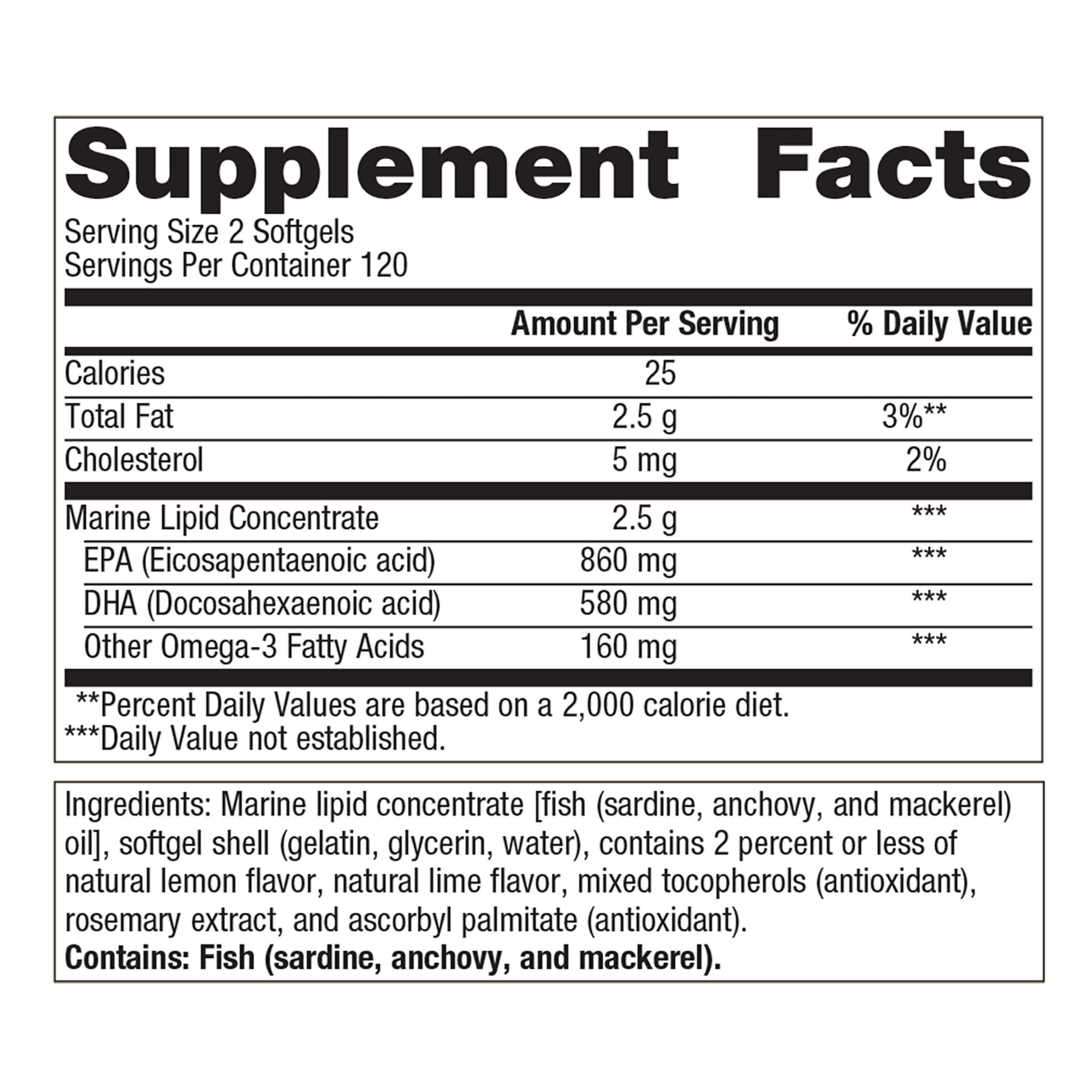 Omegagenics Fish Oil EPA-DHA 720 Mg