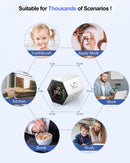 Ticktime Pomodoro Timer Cube, Hexagon Productivity Timer, Pause & Resume, Sil...