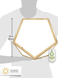 Daybright Light Therapy Lamp Full Spectrum, 10,000 LUX, Uv-Free, Full Size, Adjustable Light, Happy Light, Sun Lamp, Sunlight Lamp for Daylight Feelings - Crafted from Solid Wood