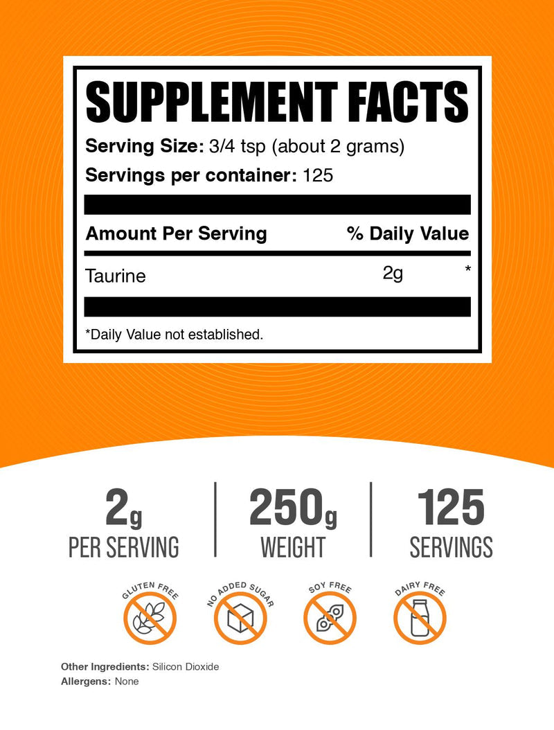 Bulksupplements Taurine Powder